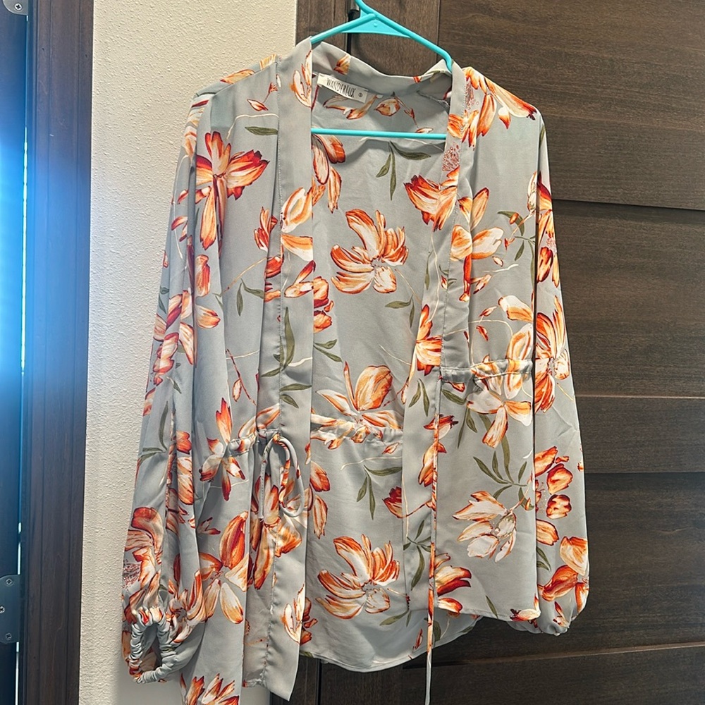 Small Wonderlux Cinched Coverup